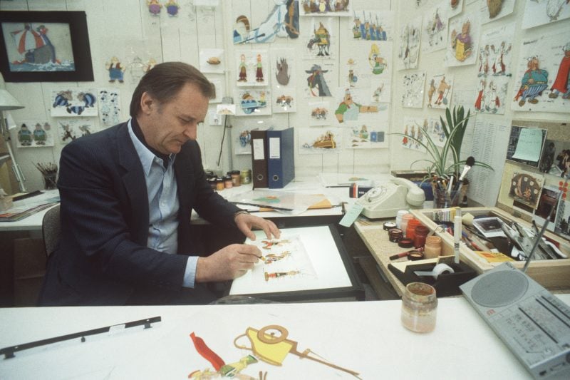 Der "Asterix"-Zeichner Albert Uderzo
