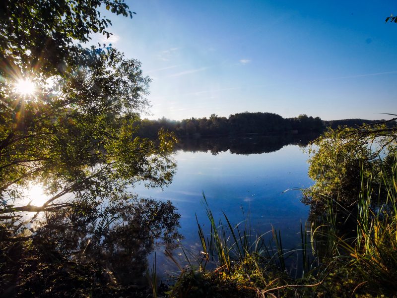Der Groß-Glienicker See liegt teils im Spandauer Ortsteil Kladow – früher war er Grenzgebiet. Foto: Imago/Ritter