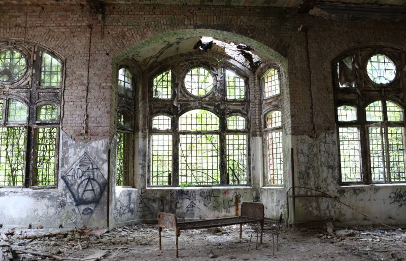 Die verlassenen Beelitz-Heilstätten wurden bekannt für ihre morbide Atmosphäre. Foto: imago/POP-EYE