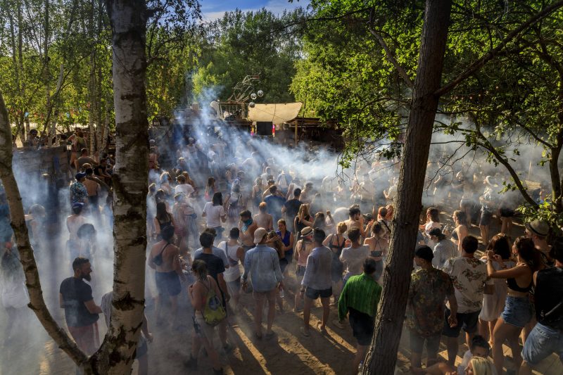 Zum Festival Wilde Möhre nahe Drebkau (Spree-Neiße) kamen 2019 mehr als 5.000 Besucher.