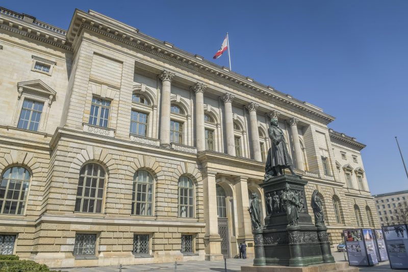 Blick auf das Berliner Abgeordnetenhaus