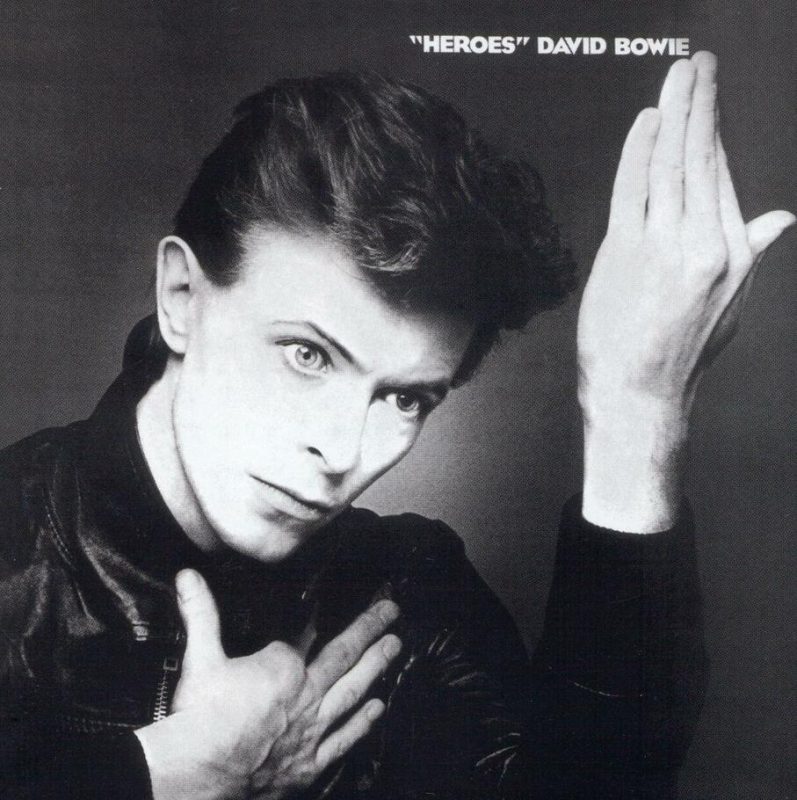 David Bowie "Heroes", 1977, Albumcover 