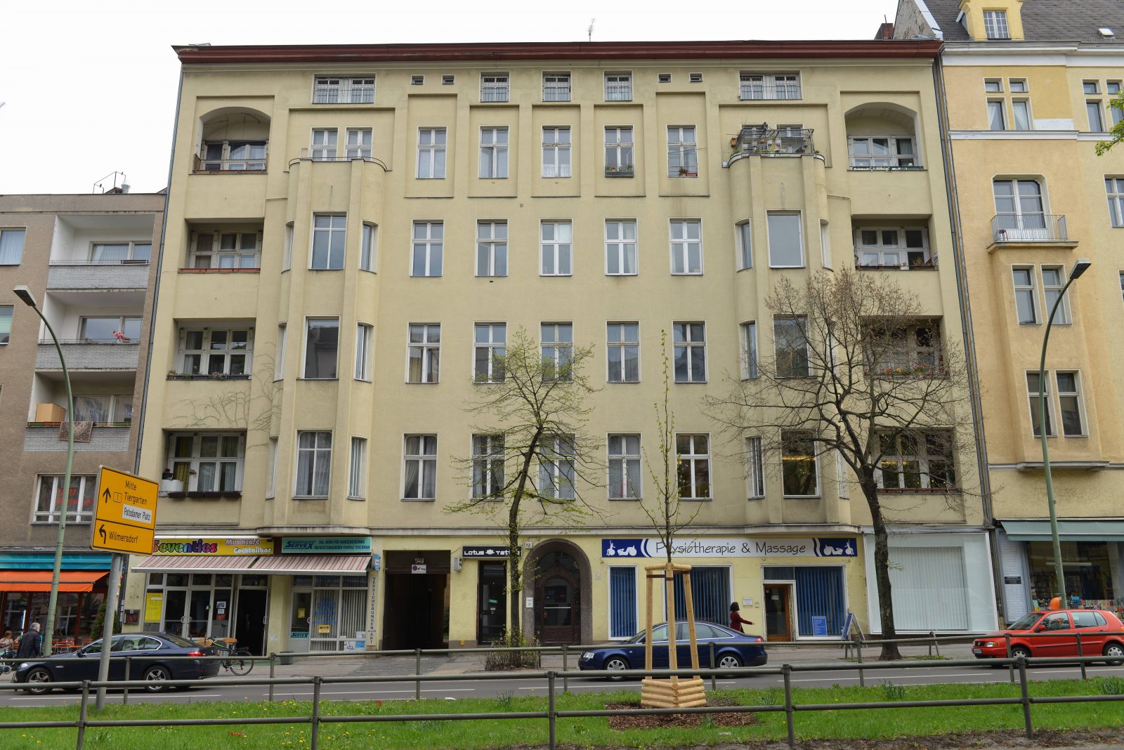 Wohnhaus von David Bowie, Hauptstrasse 155, Schöneberg. Foto: Imago/Joko