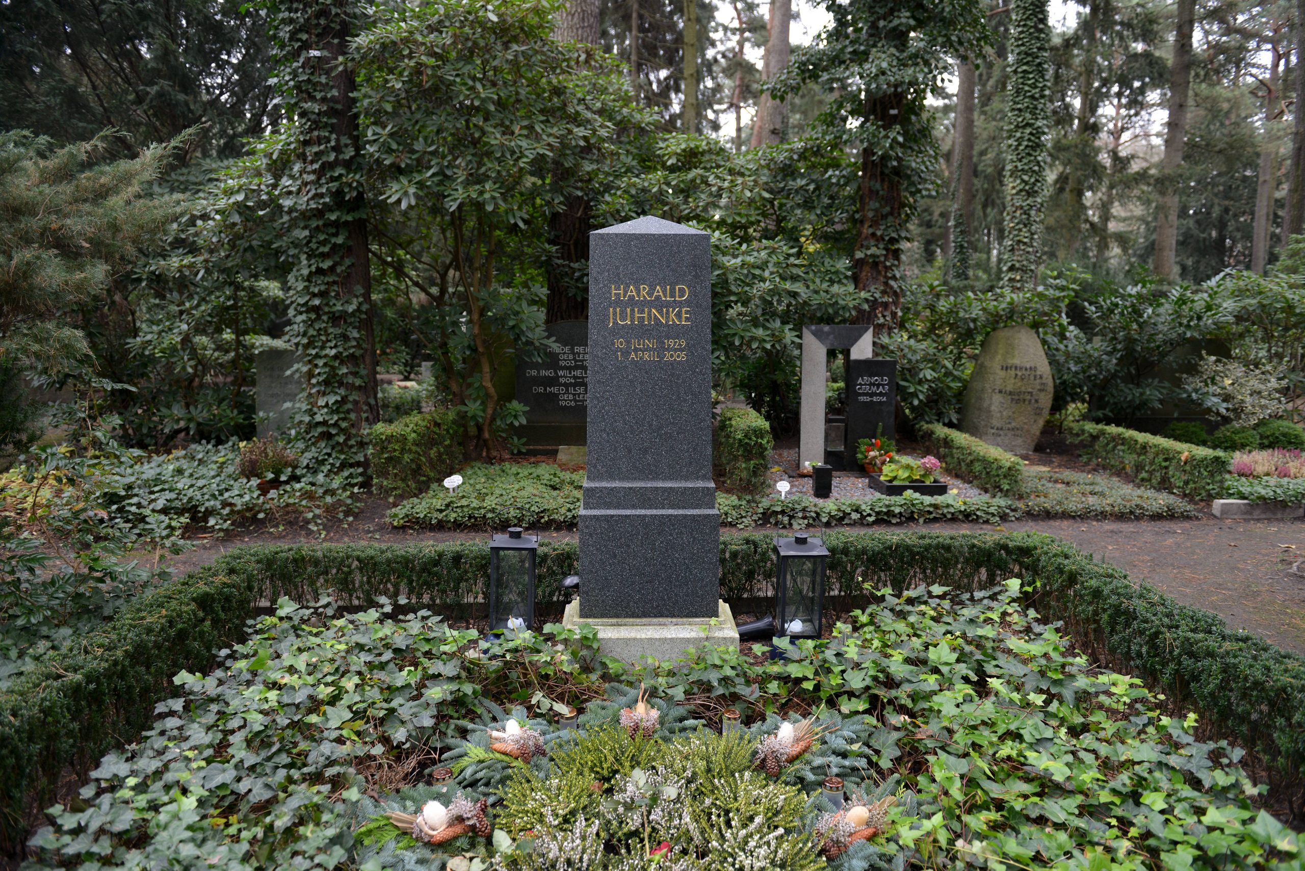 Berühmte Gräber in Berlin: Harald Juhnke
