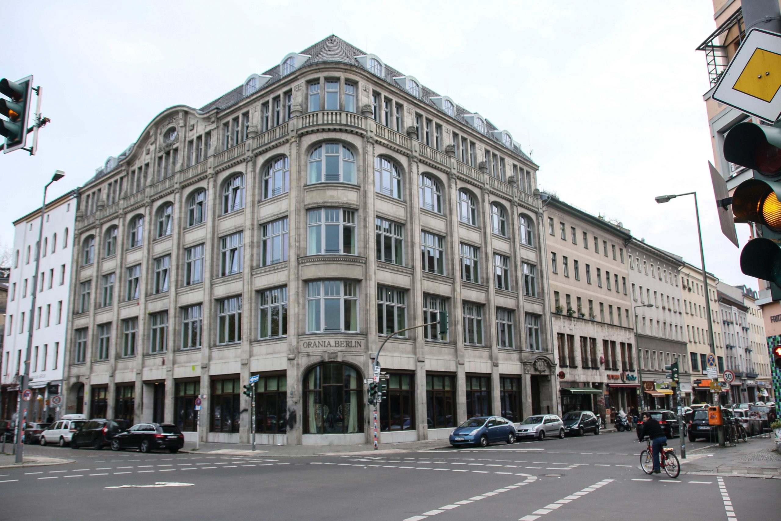 Das Hotel Orania in der Oranienstraße in Kreuzberg.