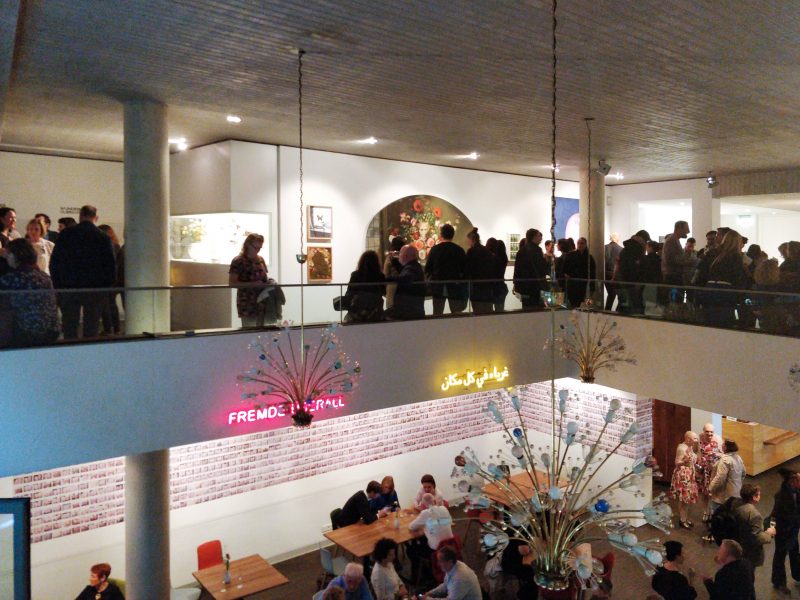 Vernissage im me Collectors Room Berlin / Stiftung Olbricht in Mitte, April 2018. 