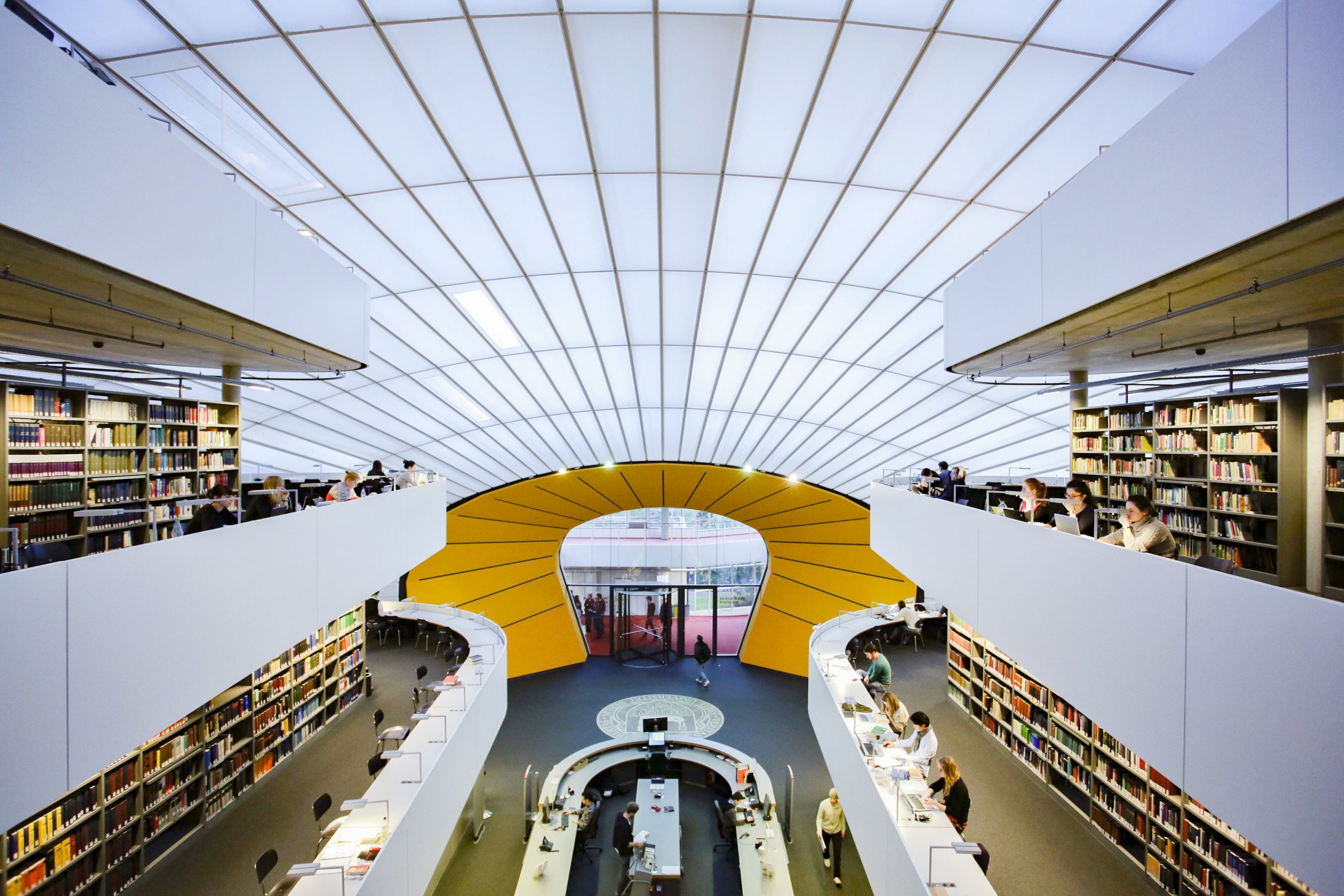 Norman Foster plante die Philologische Bibliothek an der Freie Universitaet Berlin. Foto: Imago/Reiner Zensen