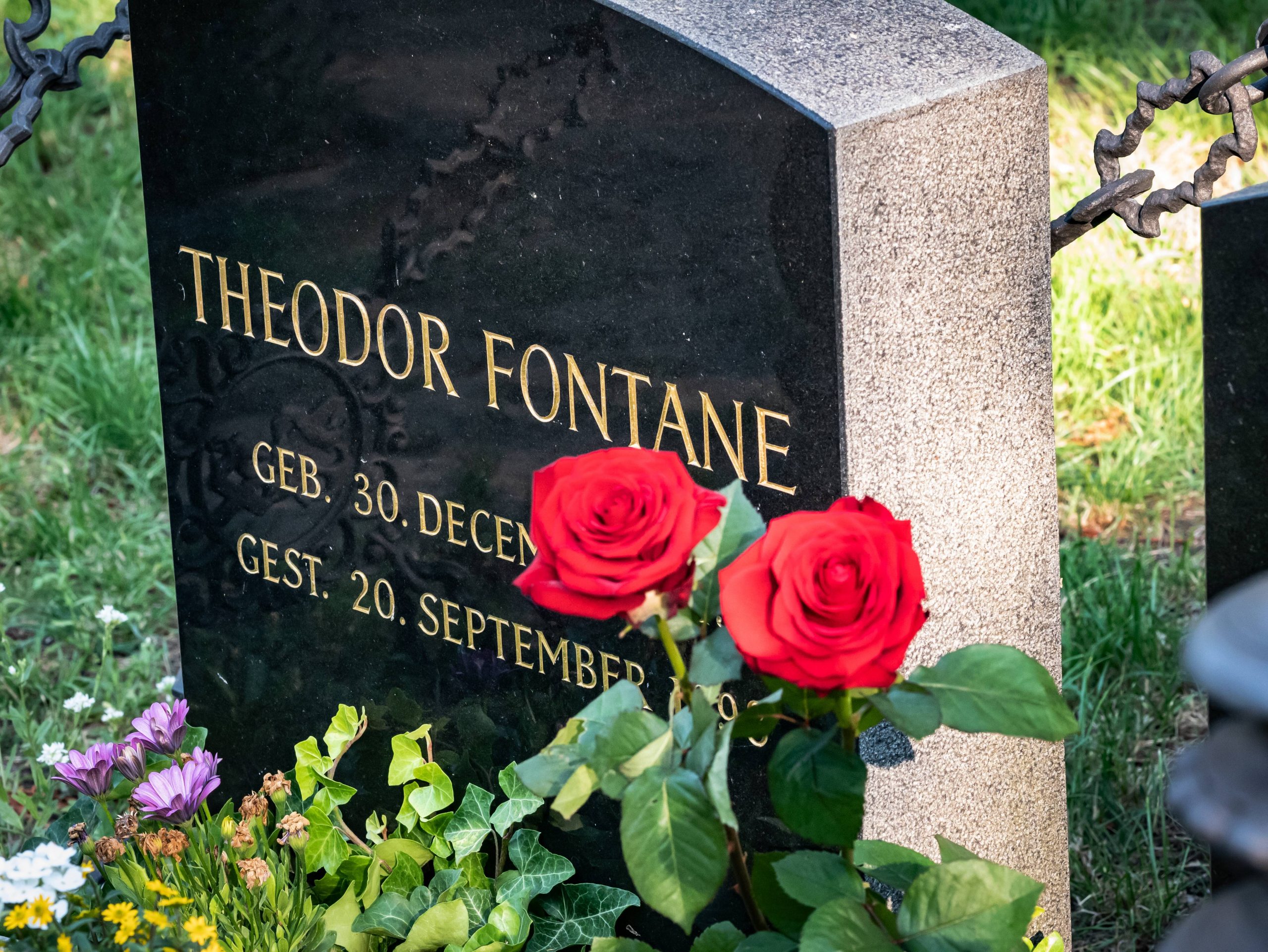 Berühmte Gräber in Berlin: Theodor Fontane