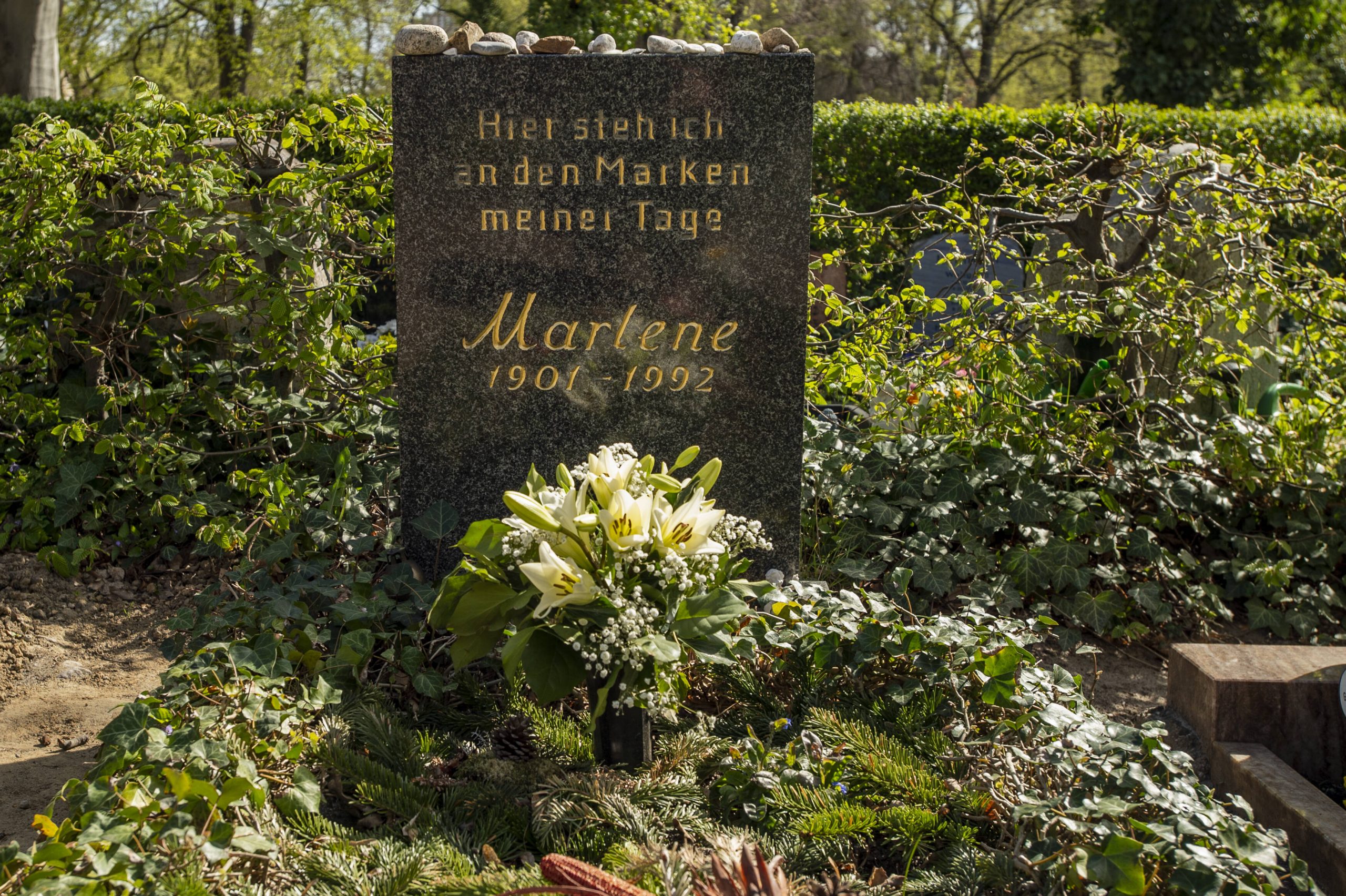 Berühmte Gräber in Berlin: Marlene Dietrich