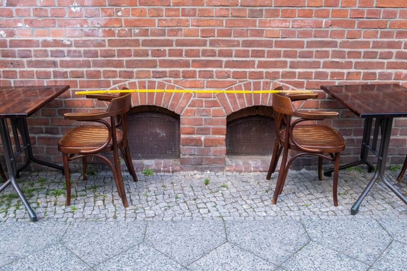 Restaurants in Berlin öffnen wieder, mit Abstand.