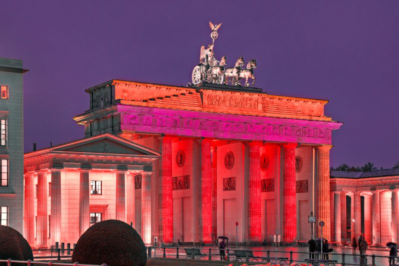 So soll das Brandenburger Tor in der "Night of Life" aussehen. Foto: Night Of Life