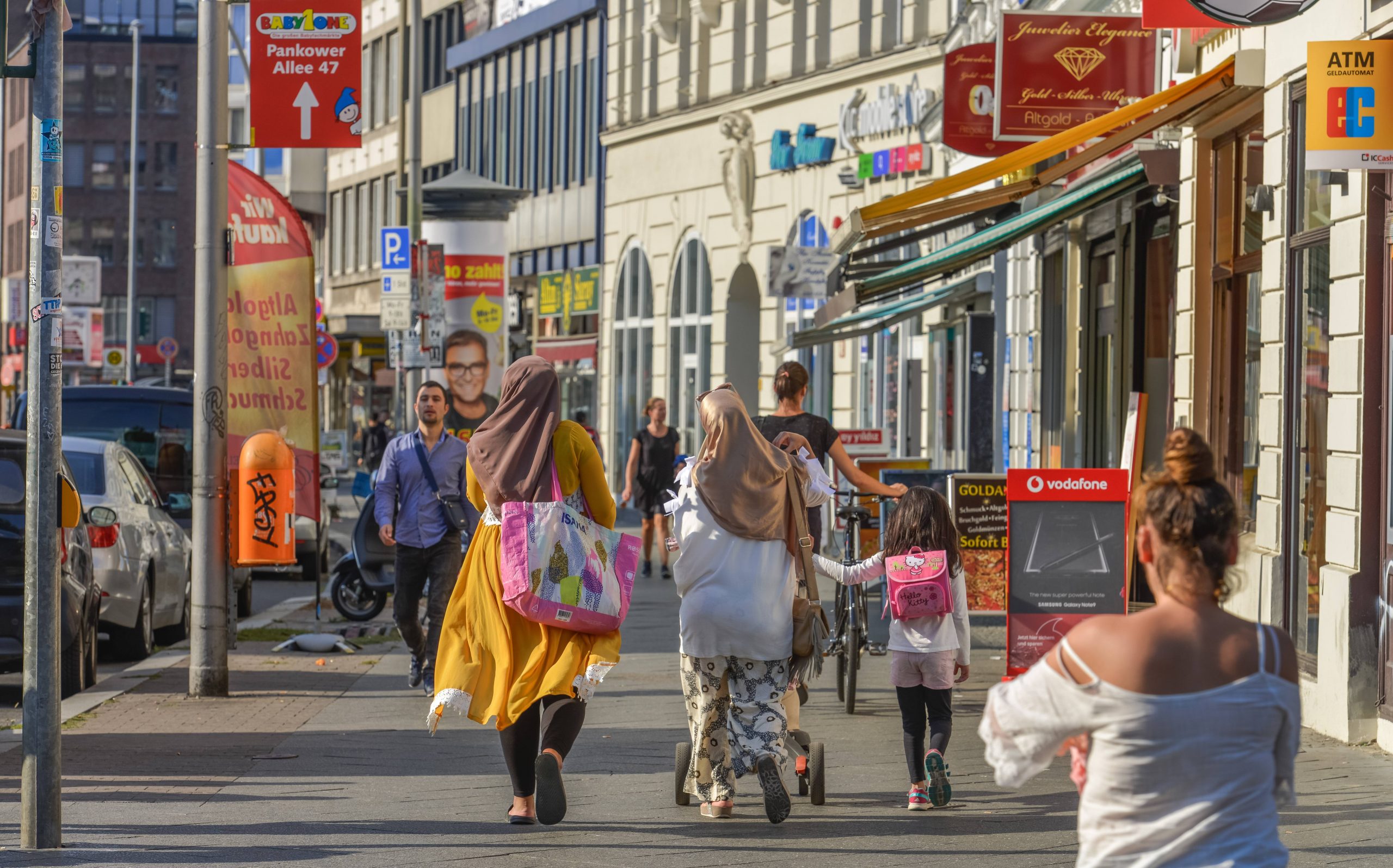 Spannend, wenn man wie in Berlin auf der Straße die unterschiedlichsten Sprachen hört. 