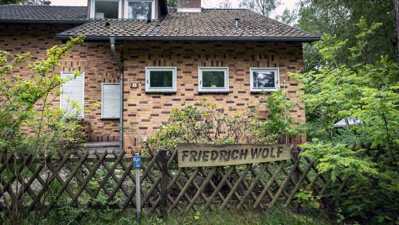 Friedrich-Wolf-Gedenkstätte in Lehnitz. 