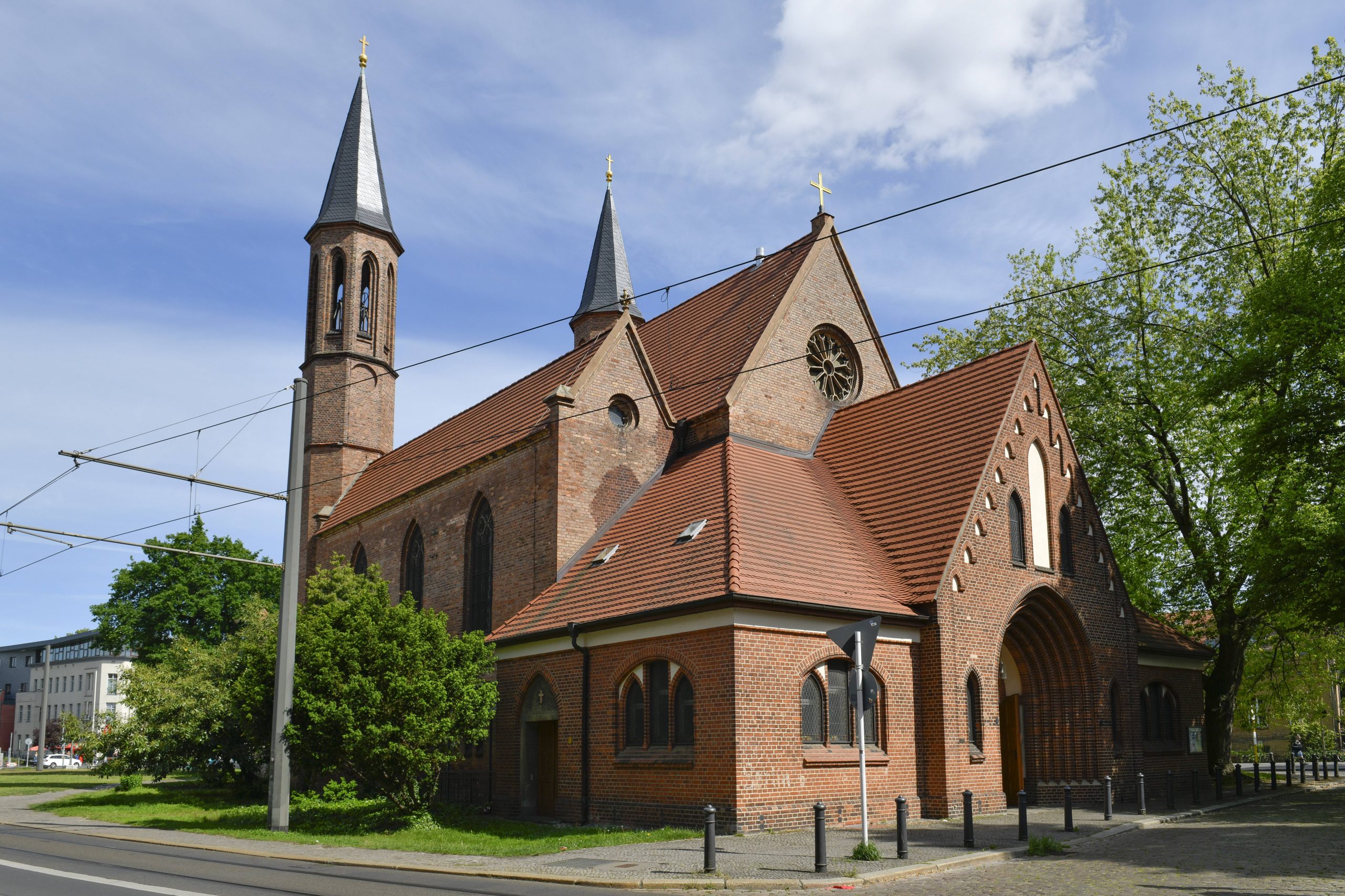 Alte Pfarrkirche Zu den Vier Evangelisten in Pankow.