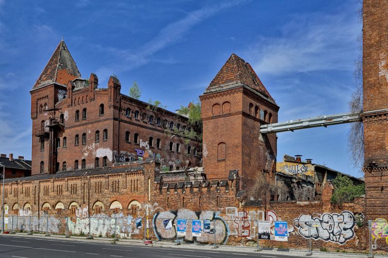 Brauerei in Berlin: Ruine der ehemaligen Bärenquell Brauerei in Niederschöneweide.