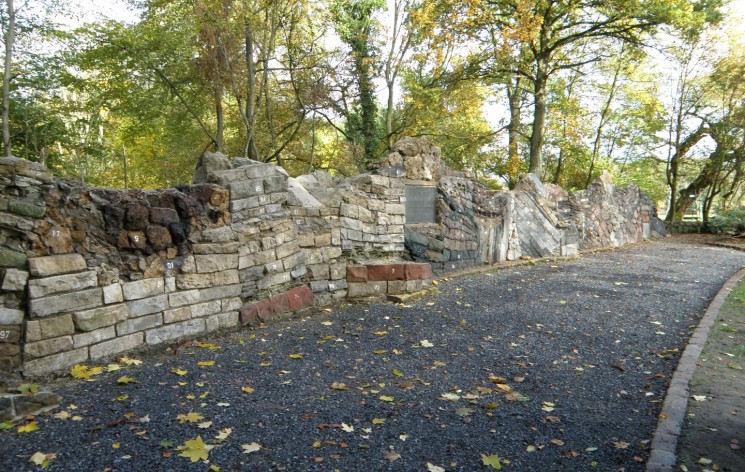 Botanischer Volkspark Blankenfelde-Pankow: die Geologische Wand. Foto: Imago/Fuggman Janotta