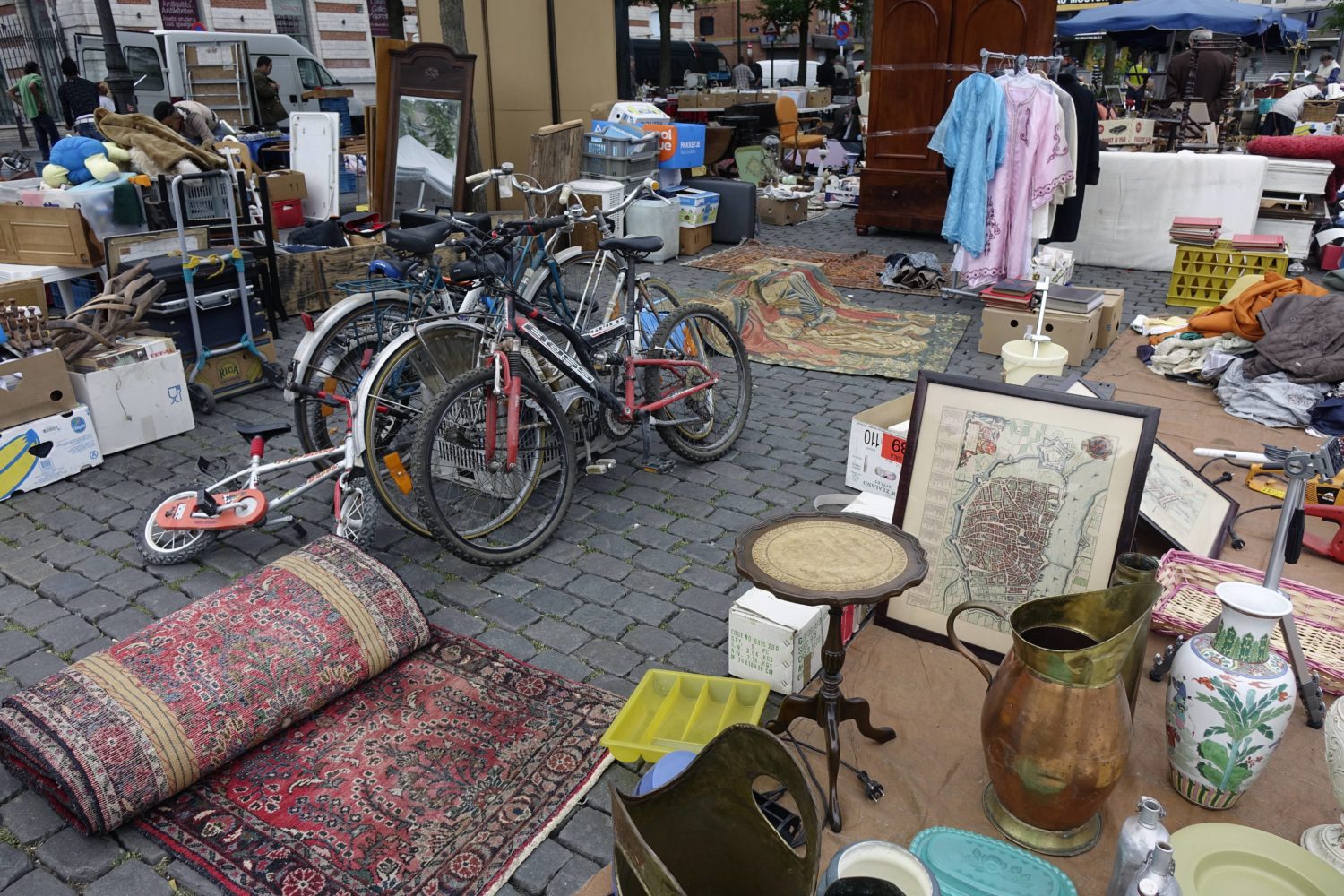 So manches Fahrrad landet nach dem Diebstahl auf einem Flohmarkt. Foto: imago images/Steinach