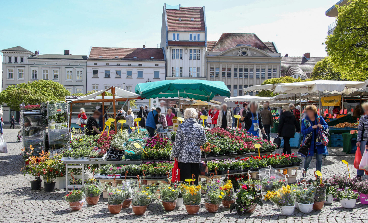 Spandauer Markt in der Altstadt. 