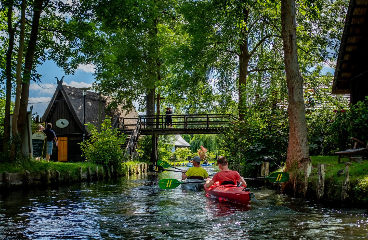 12 sportliche Ausflugsziele im Spreewald Klettern