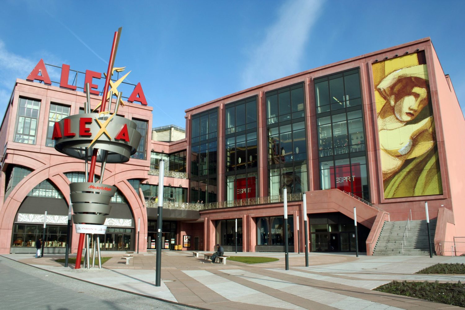 Einkaufszentrum Alexa wird eröffnet, Aufnahme vom Sommer 2007. 