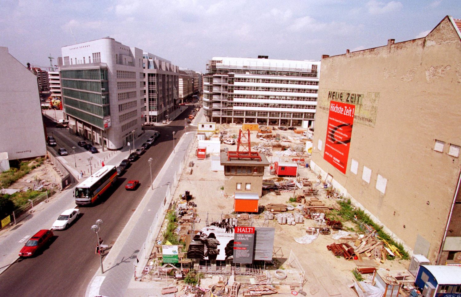 Checkpoint Charlie und die große Baustelle, 1998. 