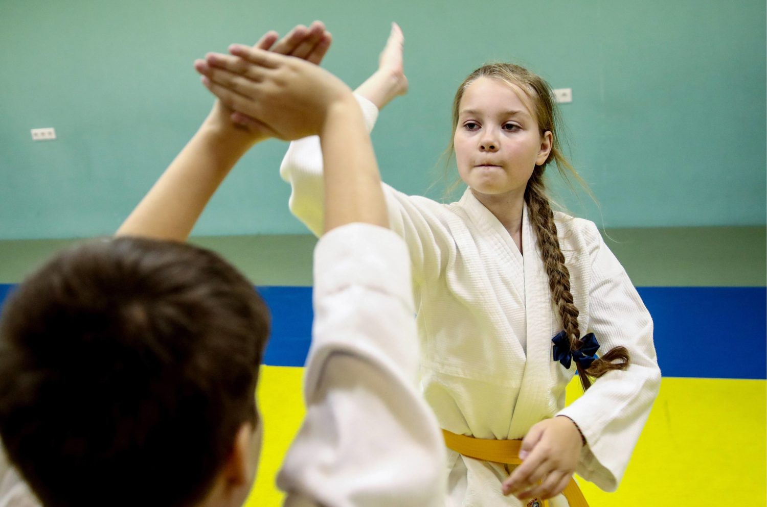 Sport Kinder Berlin Bei Kikentai Berlin werden schon Zweijährige in die Kunst des Aikido eingeführt.