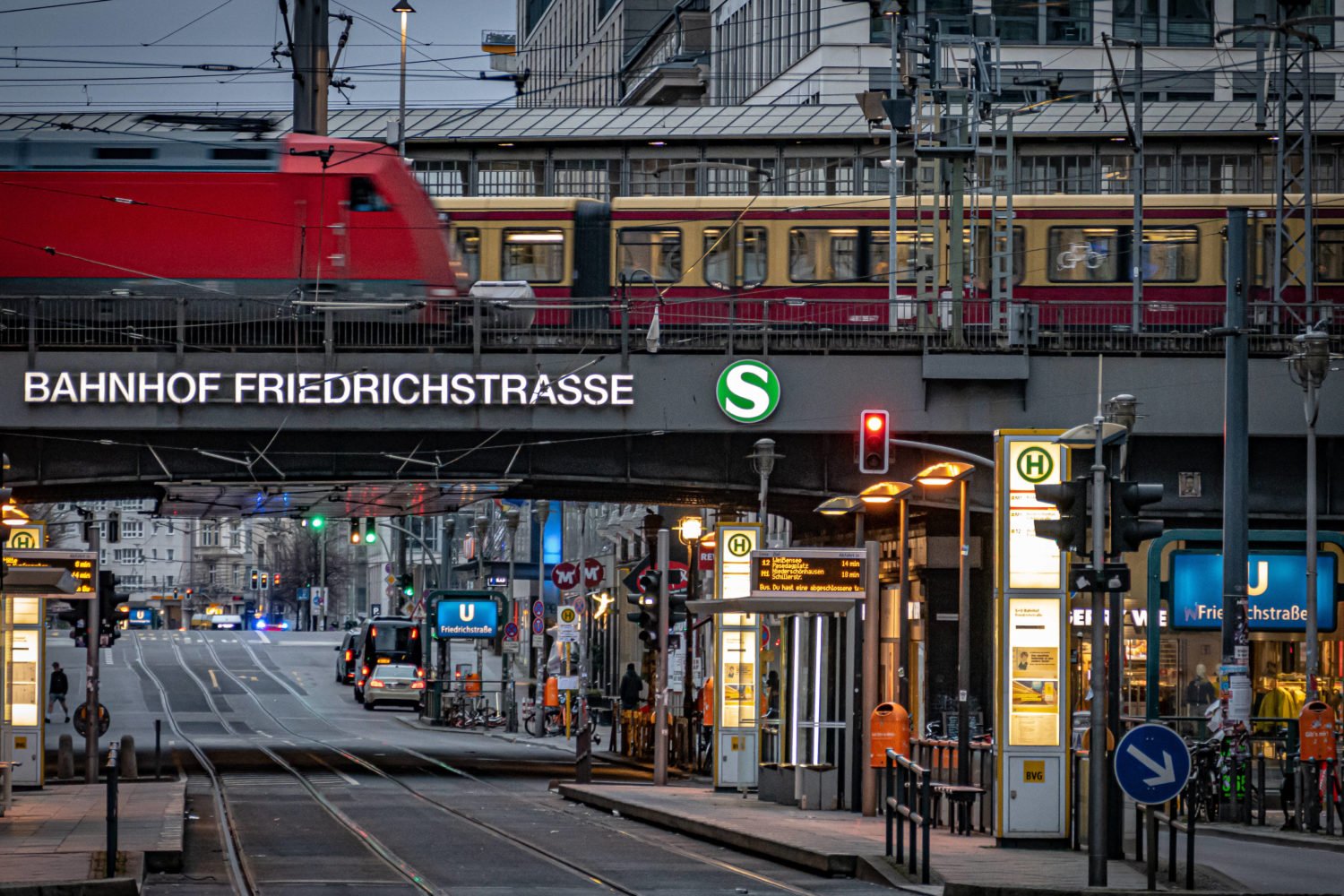 Bahnhof Friedrichstraße, 2020. 