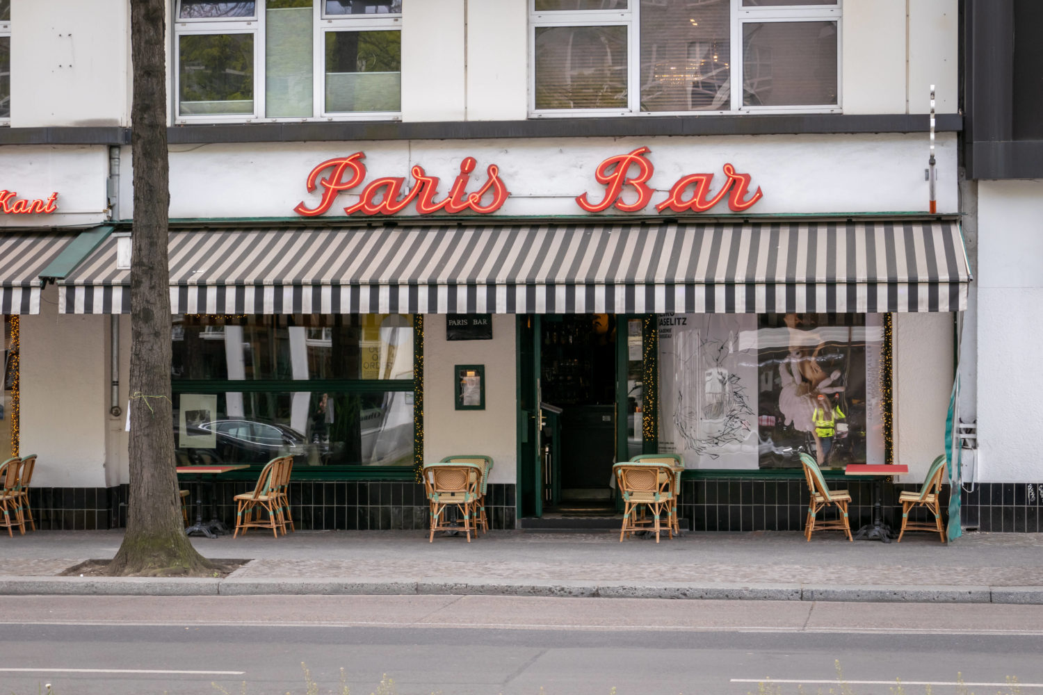 Restaurants Charlottenburg Take-away Lieferung Ansicht Paris Bar