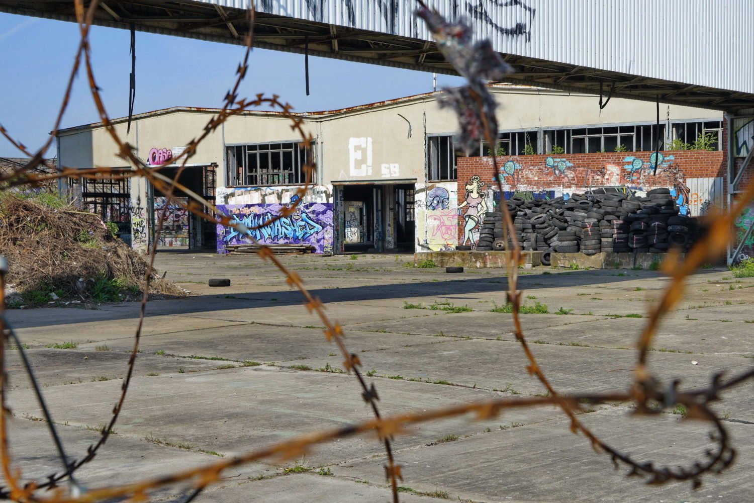 Griessmuehle in Schöneweide: Die Bärenquell-Brauerei hat zumindest den passenden Charme für einen Club im Berlin-Style. Das ganze Gelände soll bald genutzt werden. Foto: Imago/Pop-Eye