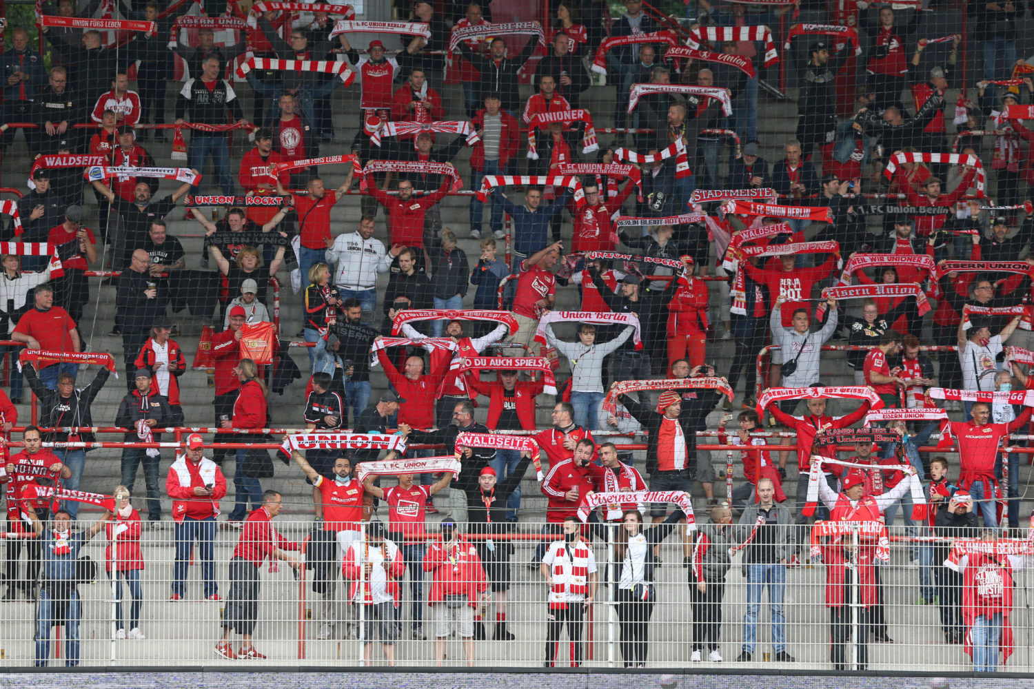 Fans von Union Berlin.