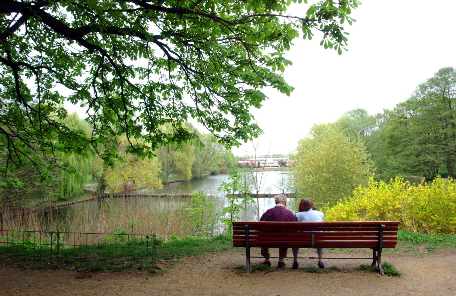 Ob alt oder jung, der Volkspark Mariendorf ist zu jeder Jahreszeit eine Anlaufstelle für Berlinerinnen und Berliner.