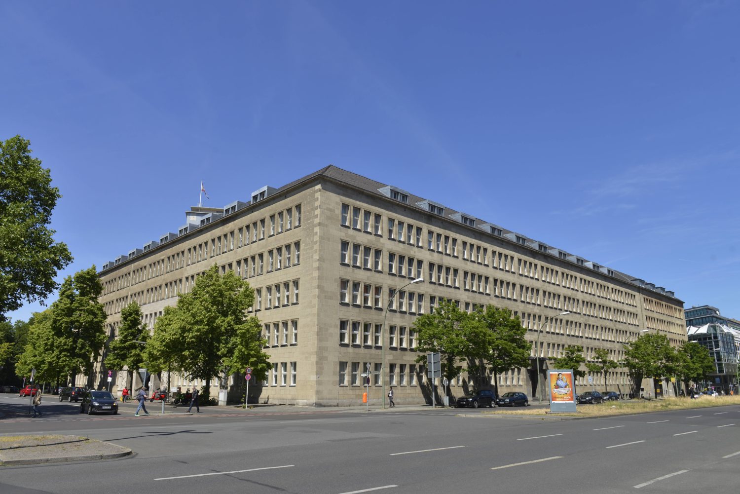 Nazi-Architektur in Berlin: Senatsverwaltung für Stadtentwicklung und Umwelt, Württembergische Strasse, Wilmersdorf. Foto: Imago/Schöning