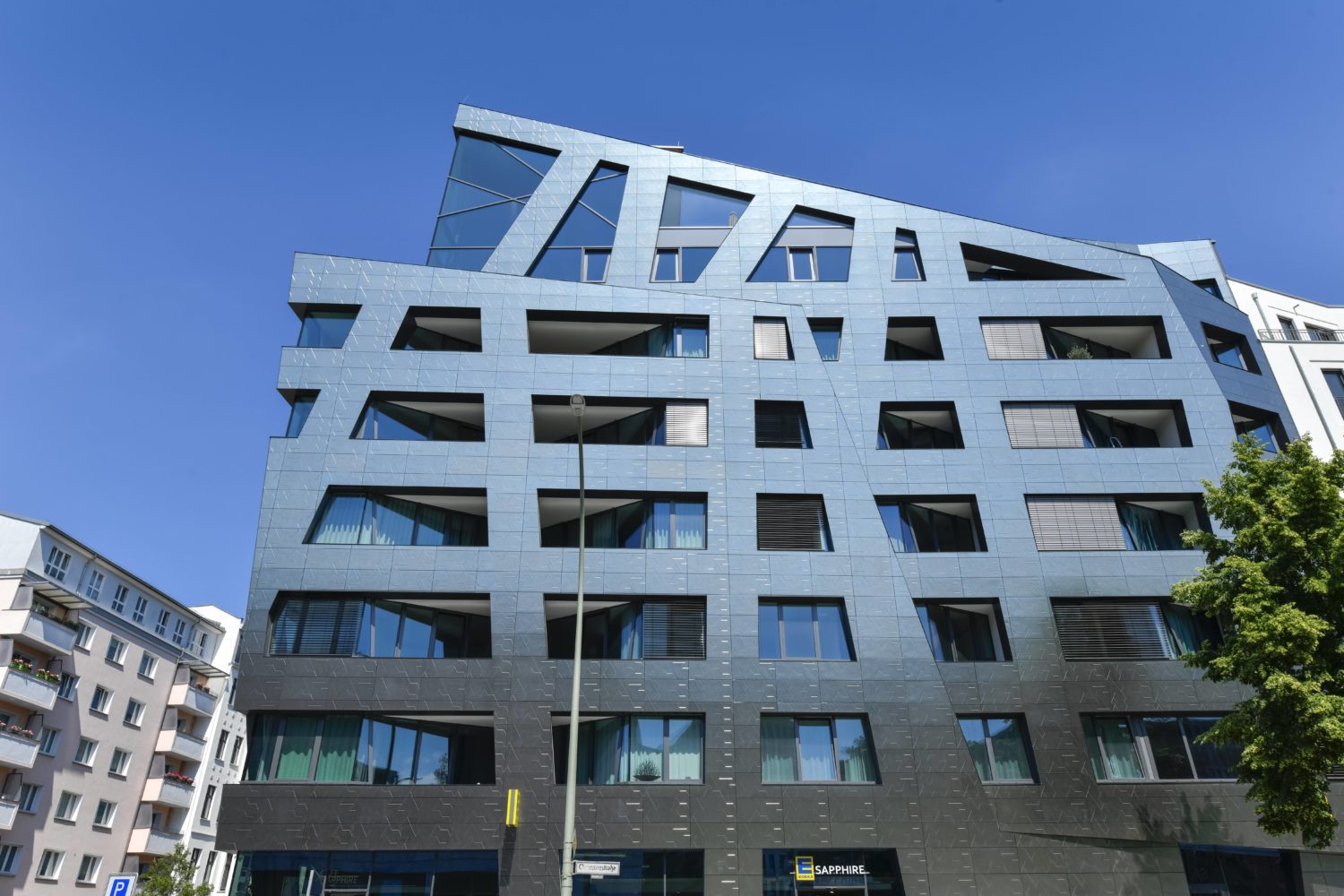 Architektur Projekte Berlin: Wohnhaus Sapphire von Daniel Libeskind. Foto: Imago/Schöning