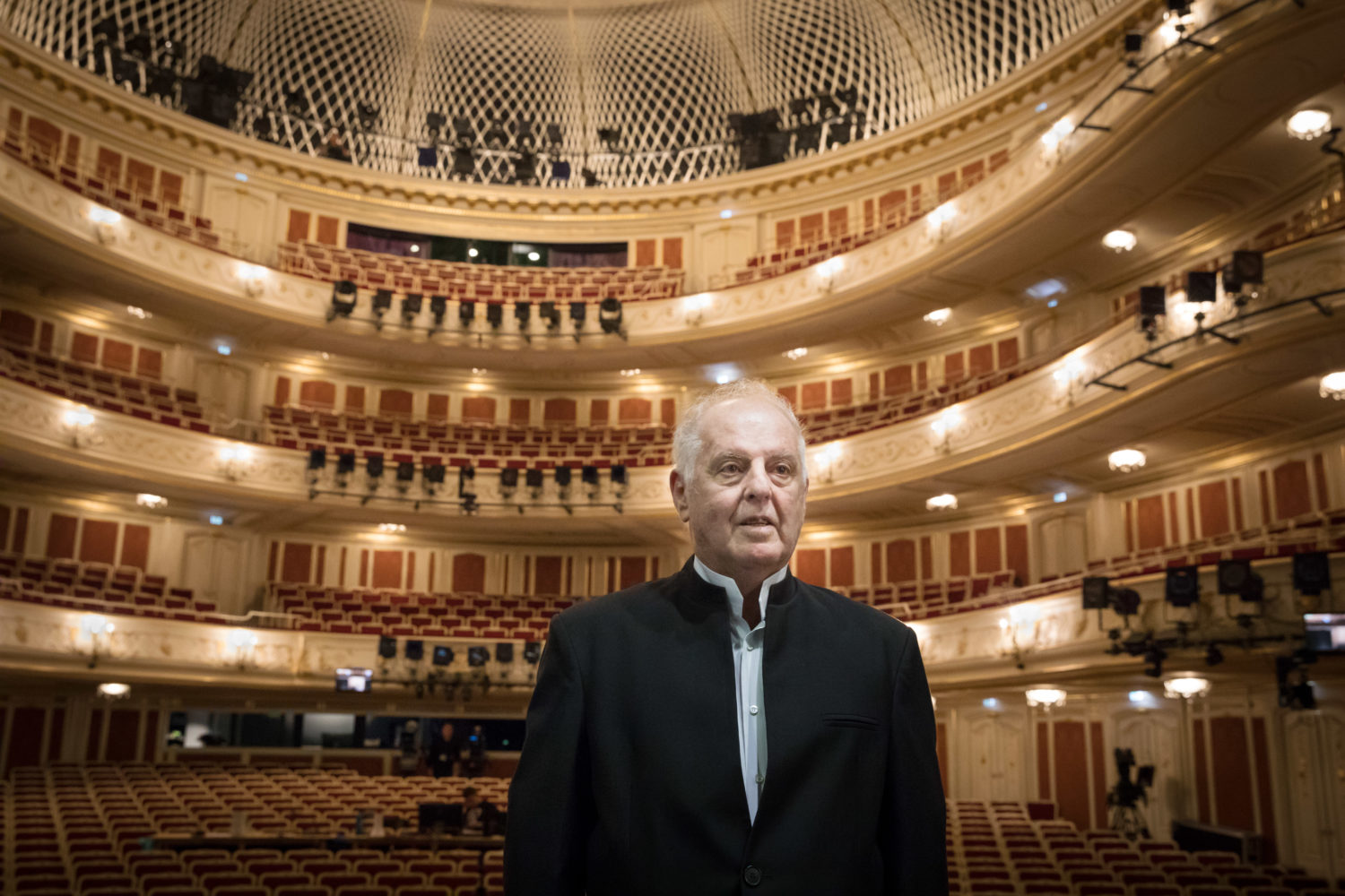 Barenboim dirigiert Beethovens 7. Sinfonie zum Einheitstag. Foto: Christian Mang