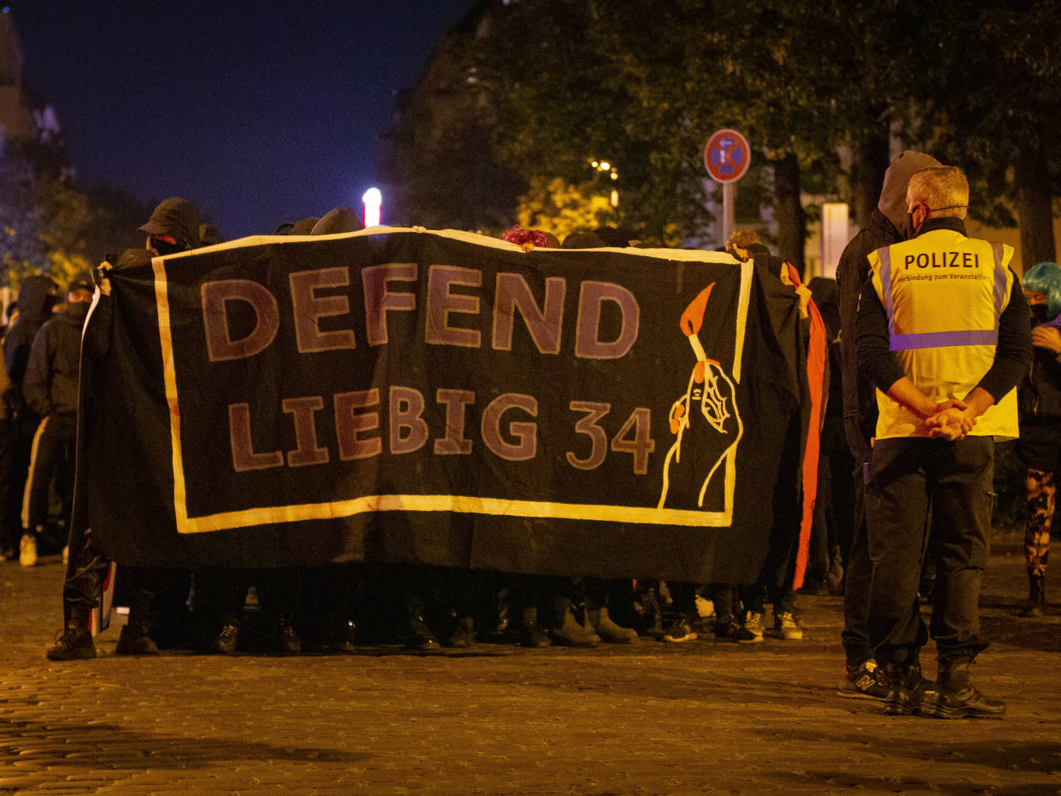 "Liebig stays"-Demo am 3.Oktober.2020
