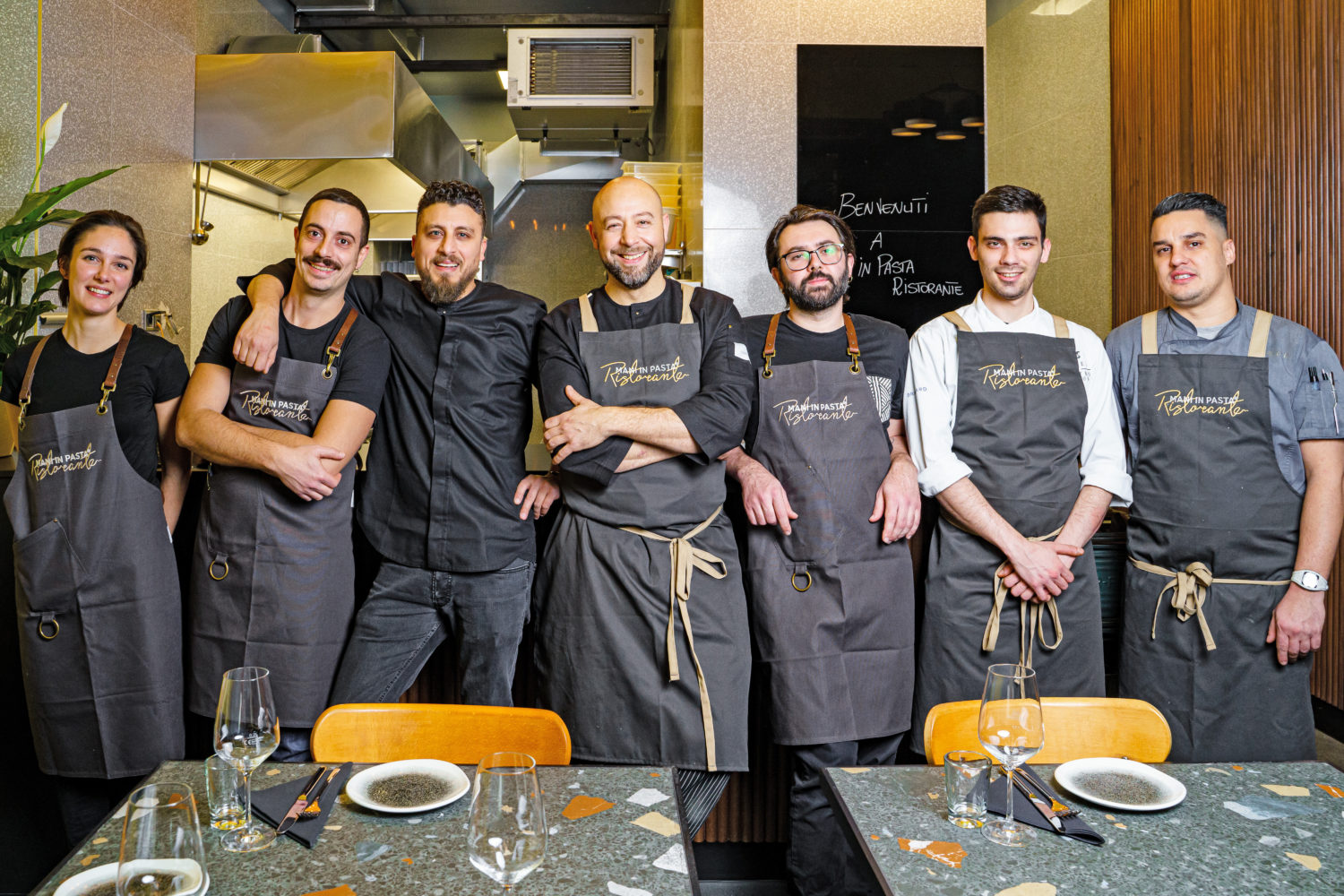 Italien in Berlin: Das Team von Mani in Pasta produziert erstklassige Pasta. 