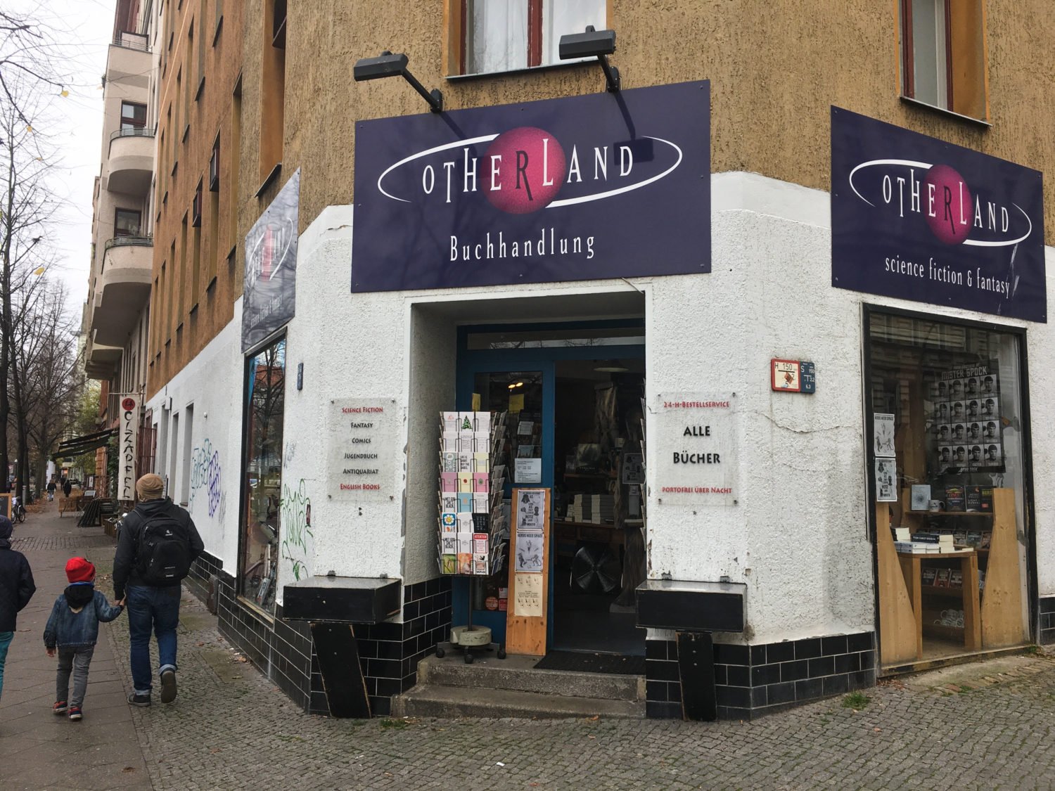 Bergmannstraße Anlaufstelle für Fantasy-Nerds: Otherland in der Bergmannstraße gehört zweifelsohne zu den besonderen Buchläden in Berlin.