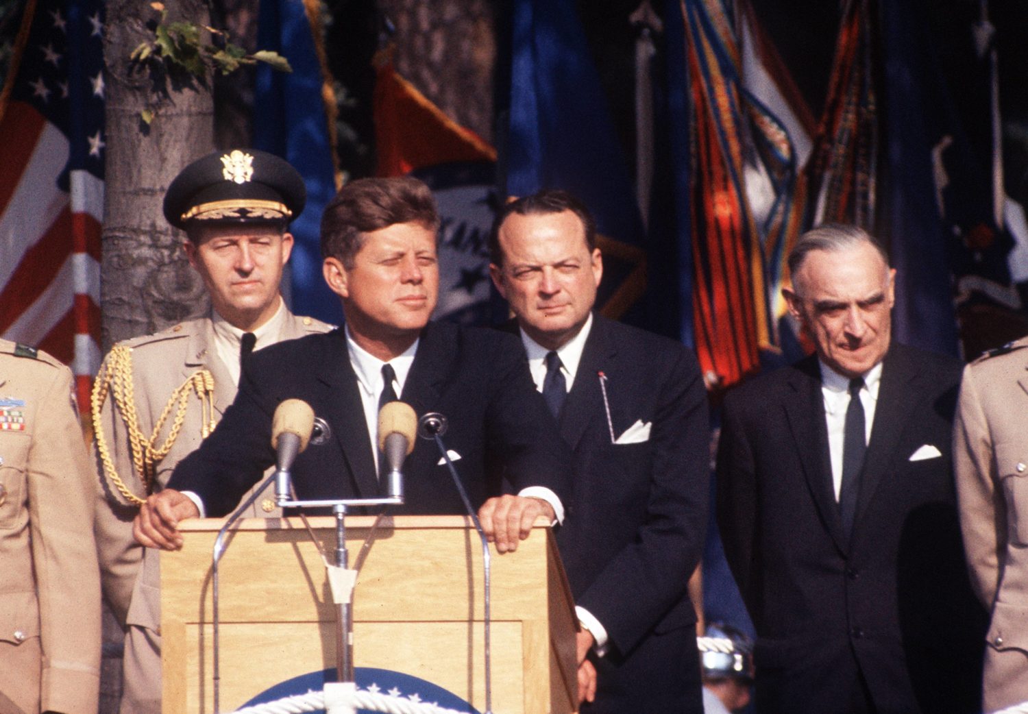 John F. Kennedy war von 1961 bis zu seinem Tod 1963 US-Präsident. In Berlin hielt er eine historische Rede. Foto: Imago Images/Sven Simon