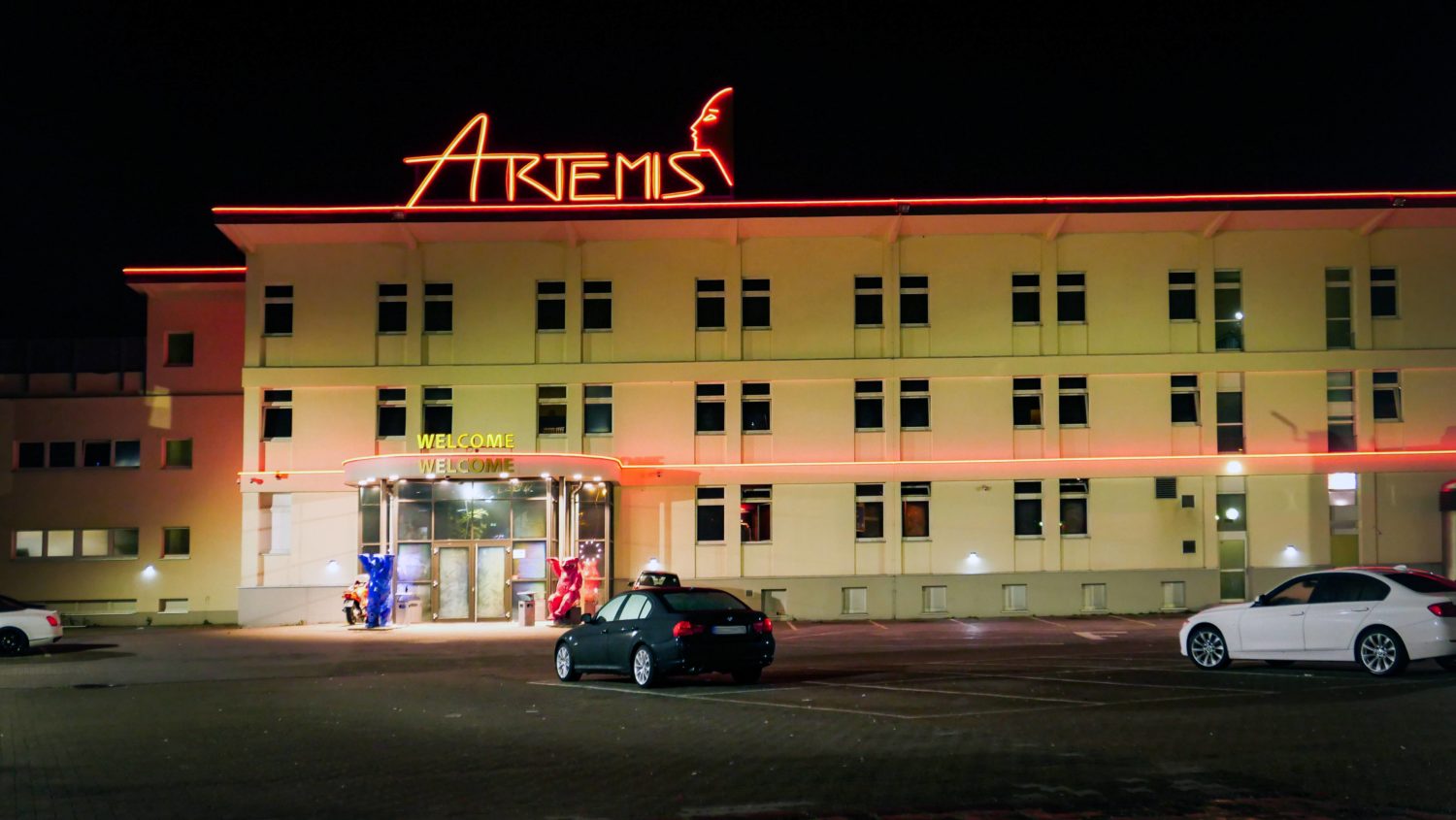 Prostitution in Berlin Berühmtes Berliner Bordell: Der Sauna-Club Artemis unweit des Messe-Geländes.