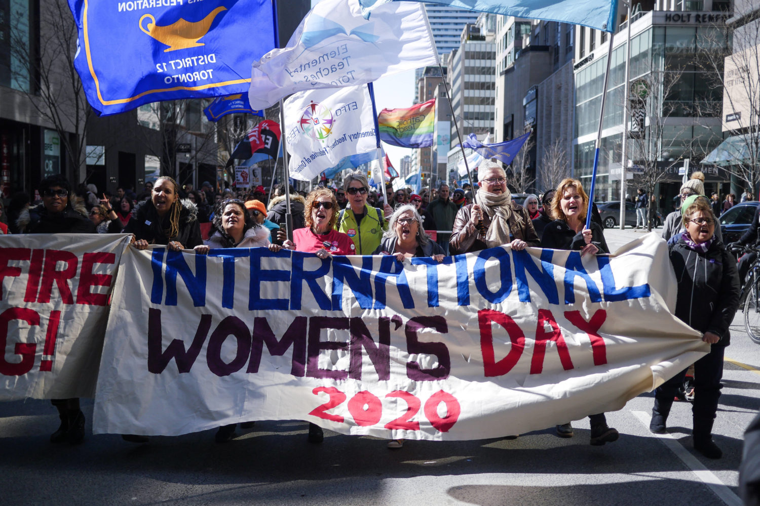 Immer wieder demonstrieren Frauen auf den Straßen für ihre Rechte