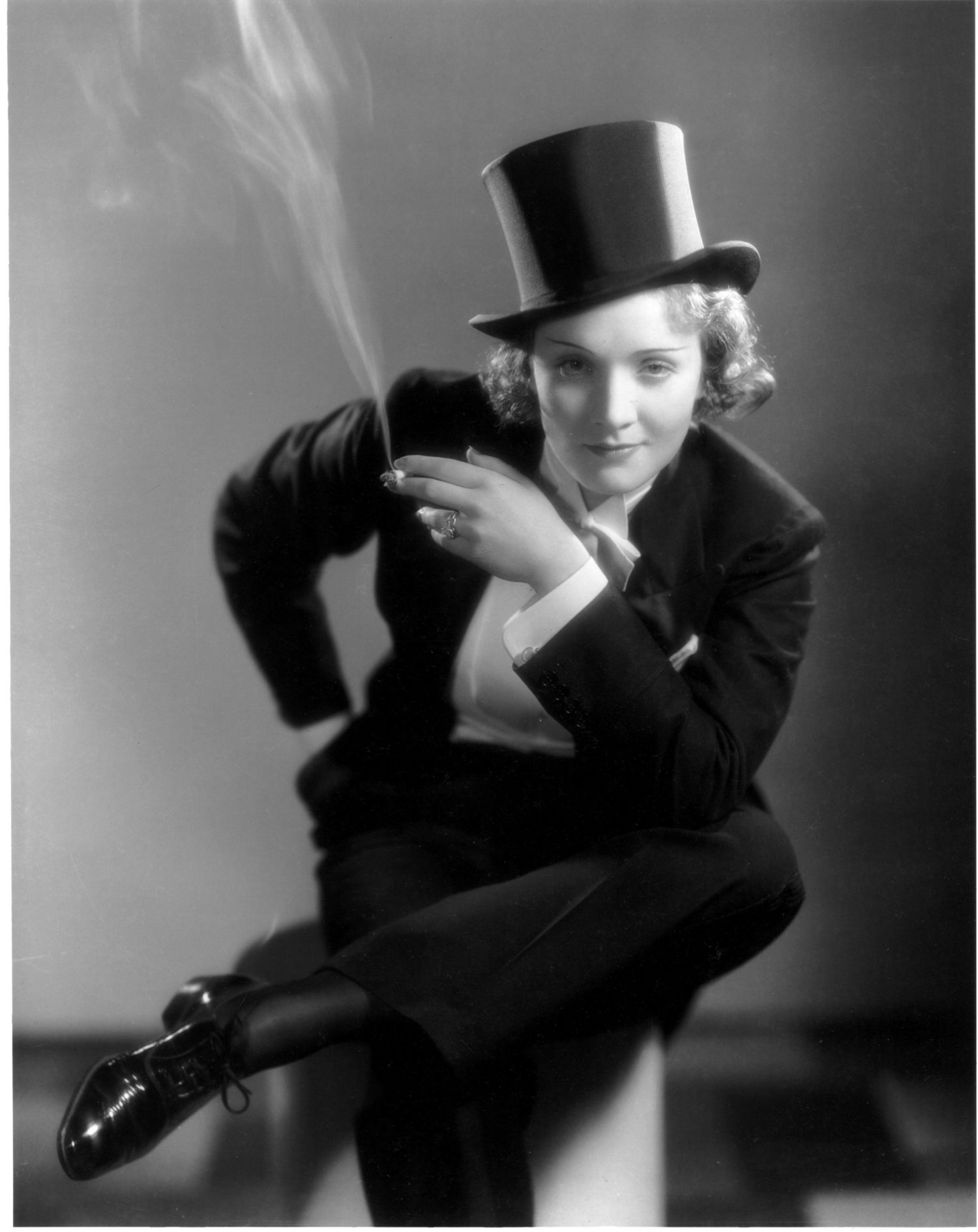 Berühmt ist Marlene Dietrich für ihre Auftritte im Hosenanzug. Ein Modetrend war geboren.  