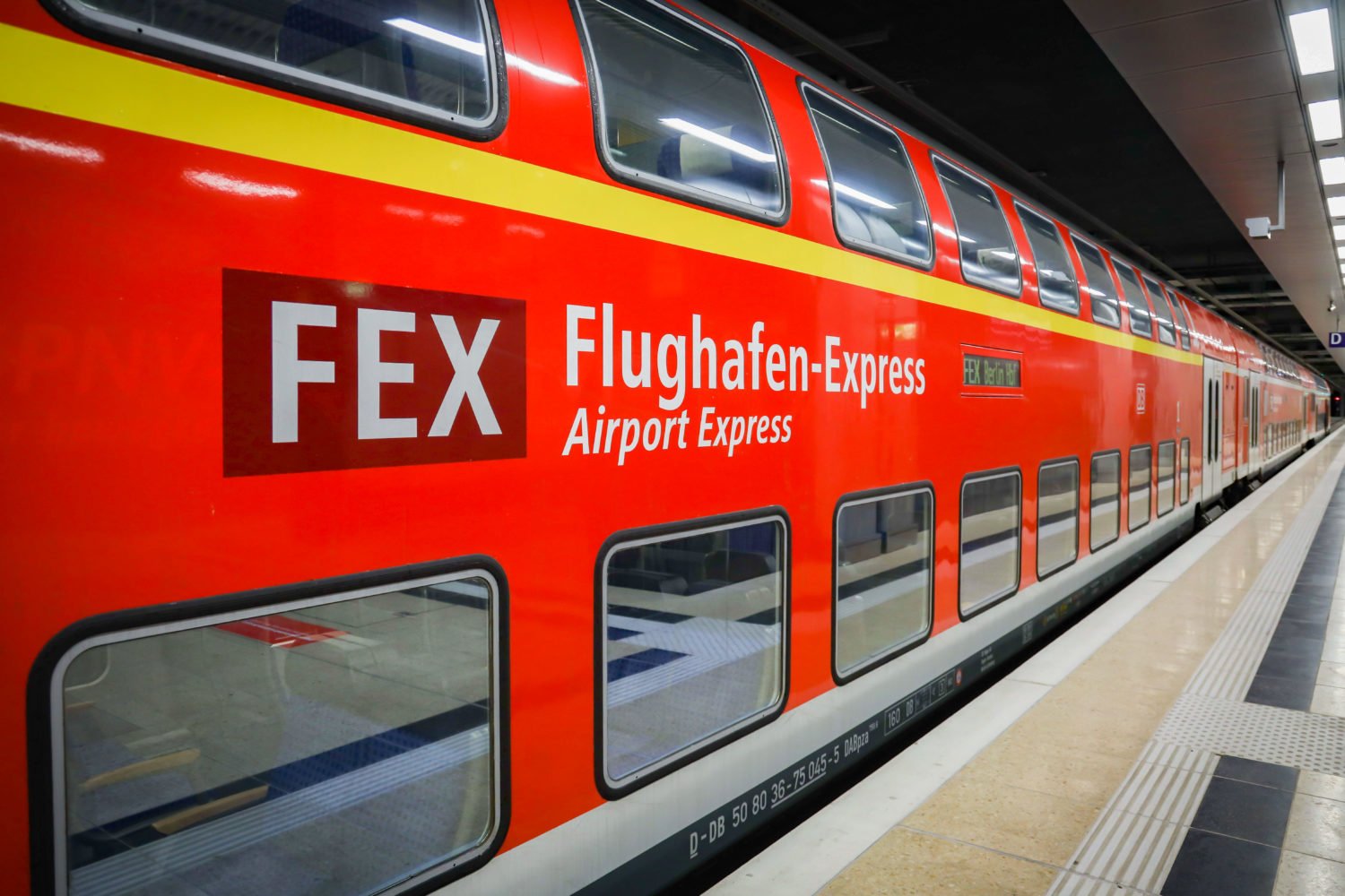 In 30 Minuten kommt man mit dem FEX vom Hauptbahnhof zum BER. Foto: Imago Images/Wölk