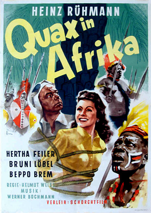 Filmplakat von "Quax in Afrika". Foto: Archiv
