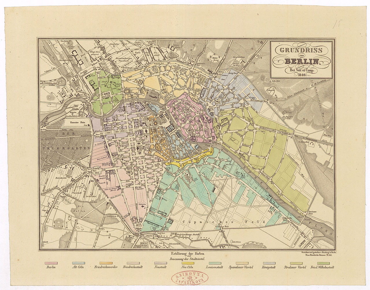Berlin historische Karten
