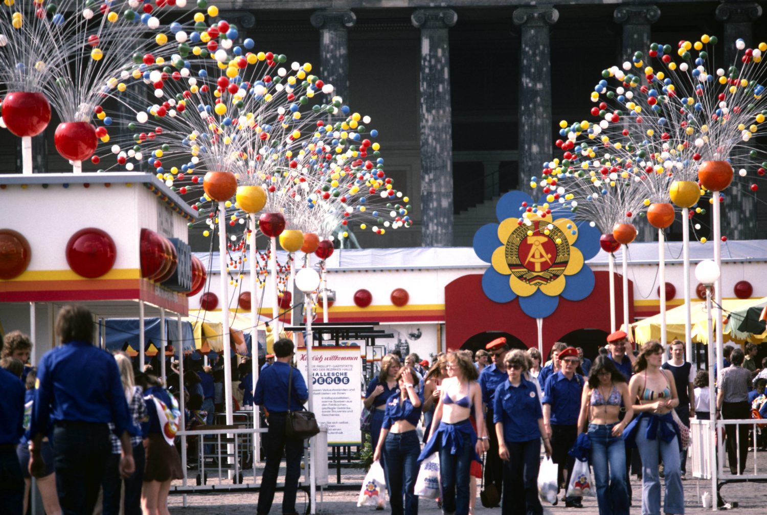 Nationales Jugendfestival in Ost-Berlin im Juni 1979. Foto: Imago/SMID