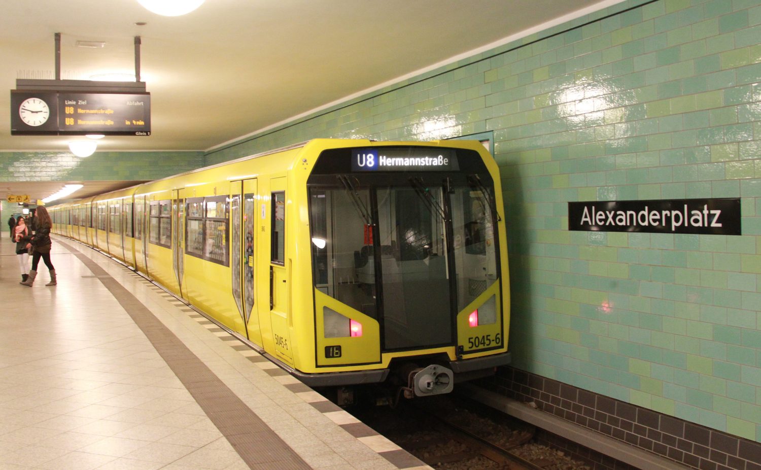 Berlins größter U-Bahnhof. Foto: Imago Images/Olaf Wagner