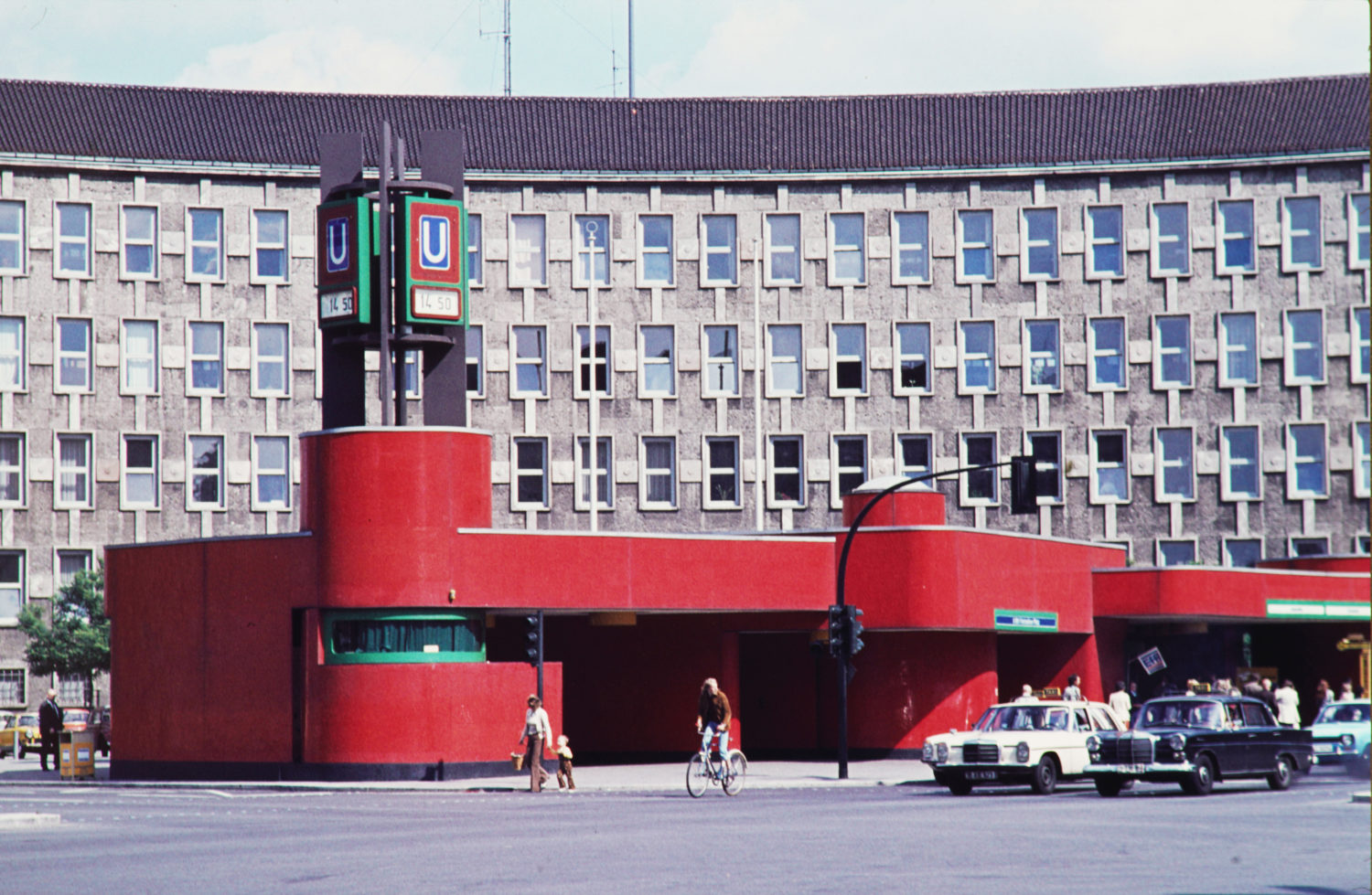 Der U-Bahnhof Fehrbelliner Platz, 1971. Foto: Imago/Serienlicht
