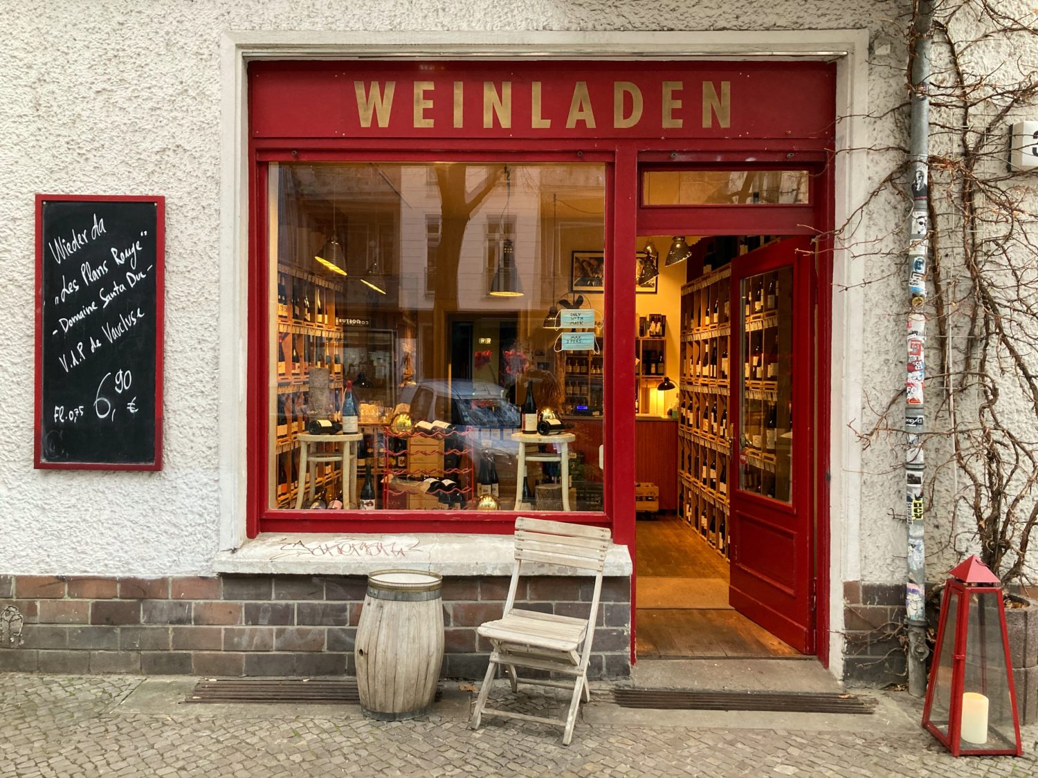 Der Weinladen in Friedrichshain ist immer gut für Weinempfehlungen – nicht nur für Friedrichshainer*innen!    