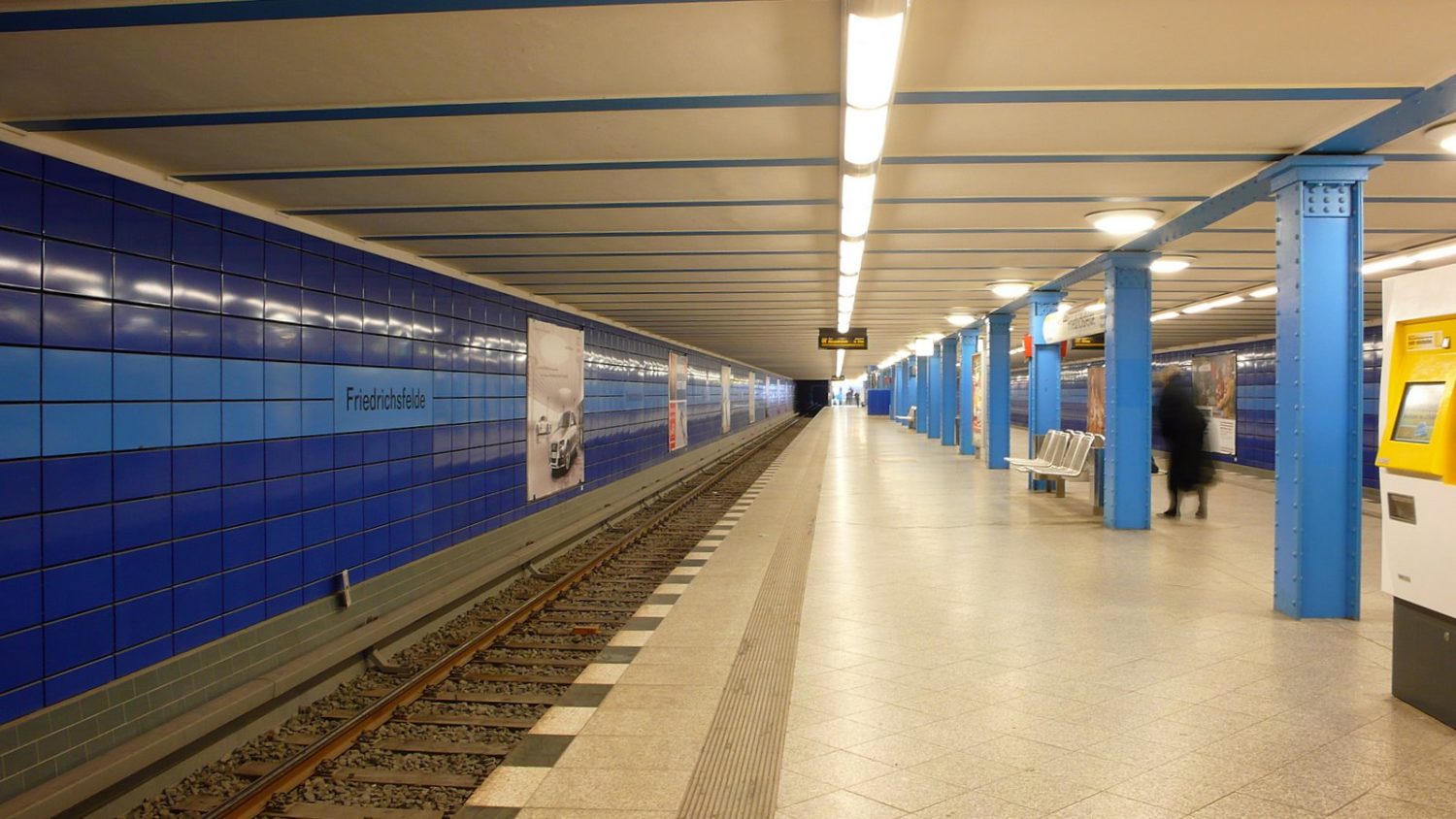 Die ehemalige Linie E fuhr zwischen Alex und Friedrichsfelde. Die U5 ist wesentlich länger. Foto: Wikimedia/Phaeton