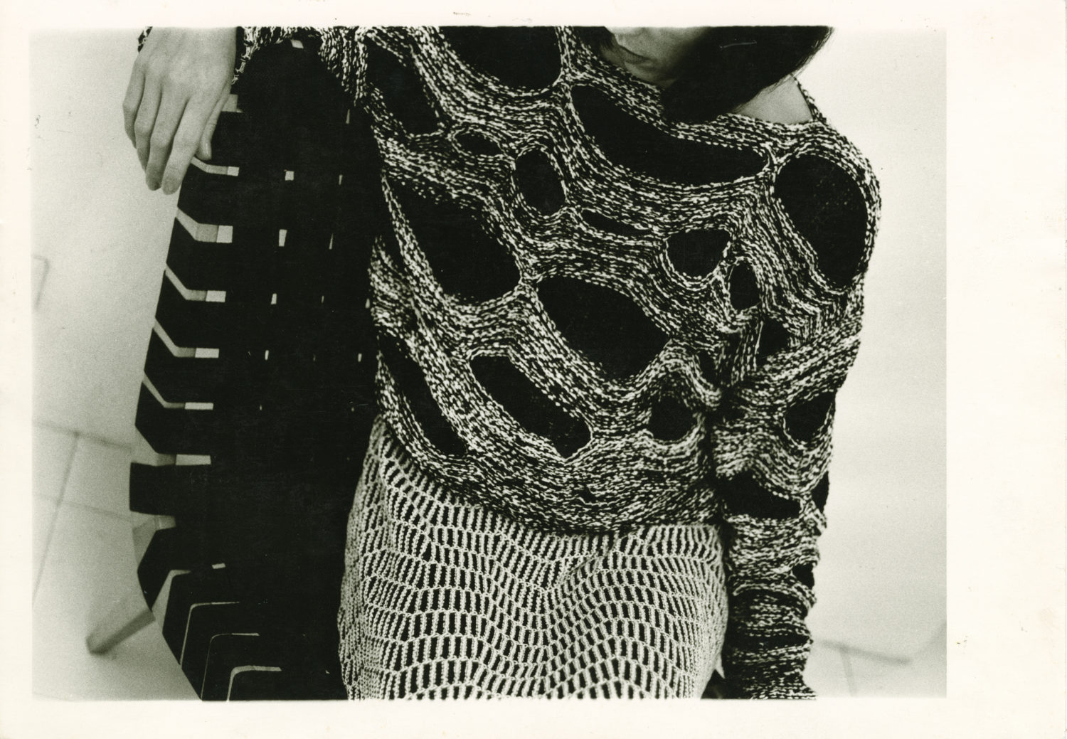 Silke Grossmann, Bild für Claudia Skoda, in Zusammenarbeit mit Cynthia Beatt, Silbergelatine-Vintageprint, 1983, © Silke Grossmann